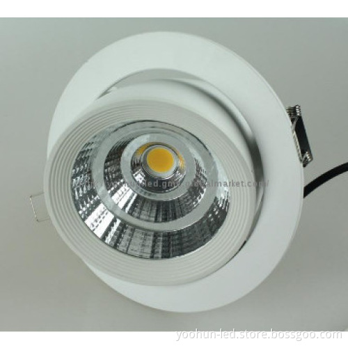 2014 TUV GS & SAA 10-30w high CRI rotating led recessed downlight